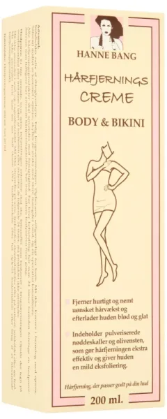 Hanne Bang Hair Removal Cream Body 200 ml